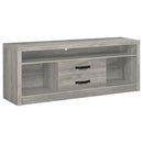  Coaster Furniture Burke 701024-SET 3-Piece Entertainment Center - Grey Driftwood IMAGE 2