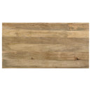  Coaster Furniture Benton 704838 Rectangular Solid Wood Coffee Table - Natural IMAGE 5