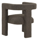  Coaster Furniture Petra 902880 Boucle Upholstered Accent Side Chair - Chocolate Brown IMAGE 5