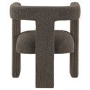  Coaster Furniture Petra 902880 Boucle Upholstered Accent Side Chair - Chocolate Brown IMAGE 6