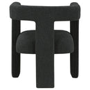  Coaster Furniture Petra 902882 Boucle Upholstered Accent Side Chair - Black IMAGE 6