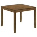  Coaster Furniture Parkwood 150400 5-piece Square Dining Table Set - Honey Brown IMAGE 2