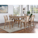  Furniture of America Upminster CM3984NT-PT Counter Height Table IMAGE 2