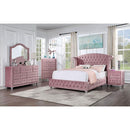  Size_Queen -- Zohar CM7130PK-Q Queen Bed IMAGE 2
