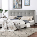  Size_Queen -- Leomin CM7241GY-Q Queen Bed IMAGE 1