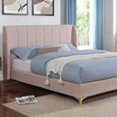  Size_Full -- Furniture of America Pearl Upholstered Platform Bed IMAGE 1