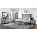  Size_Queen -- Raiden CM7468GY-Q Queen Bed IMAGE 3