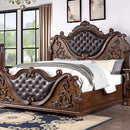  Color_Brown Cherry  Size_Queen  -- Esparanza CM7478CH-Q Queen Bed IMAGE 1