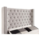  Color_Ivory Size_Queen -- Mirabelle CM7679IV-Q-VN Queen Bed IMAGE 3