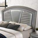  Color_Silver Size_California King -- Maddie CM7899SV-CK California King Bed IMAGE 5