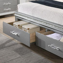  Color_Silver Size_Queen -- Maddie CM7899SV-Q Queen Bed IMAGE 3