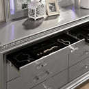  Color_Silver Size_Queen -- Maddie CM7899SV-Q Queen Bed IMAGE 9