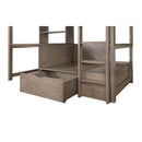  Furniture of America Callistus CM-BK828GY Twin/Workstation Loft Bed IMAGE 4
