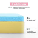  Size_Full -- Coreopsis DM520-F 8" Full Memory Foam Mattress IMAGE 7