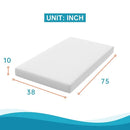  Size_Twin -- Forsythia DM530-T 10" Twin Memory Foam Mattress IMAGE 3