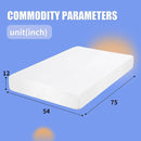  Size_Full -- Nasturtium DM540-F 12" Memory Foam Mattress IMAGE 6