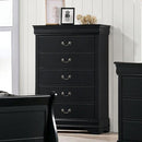  Furniture of America Louis Philippe FM7866BK-C Chest IMAGE 1