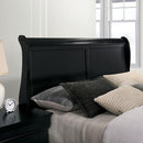  Color_Black  Size_Full  -- Furniture of America Louis Philippe Bed IMAGE 4