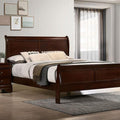  Color_Cherry  Size_Twin  -- Louis Philippe FM7866CH-T Twin Bed IMAGE 1