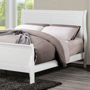  Color_White  Size_Queen  -- Louis Philippe FM7866WH-Q Queen Bed IMAGE 1