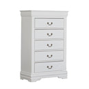  Color_White  Size_Queen  -- Louis Philippe FM7866WH-Q Queen Bed IMAGE 5