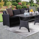  Furniture of America Shonda FM80001BB-SET 3 pc Patio Dining Set IMAGE 1