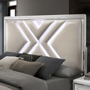  Color_White  Size_King  -- Emmeline FOA7147WH-EK King Bed IMAGE 4