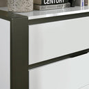  Size_King -- Birsfelden FOA7225WH-DR-EK King Bed IMAGE 4
