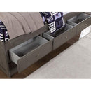  Furniture of America Tibalt FOA7466GY-T Twin Bed w/ Trundle IMAGE 3