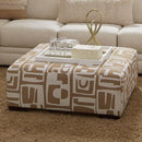 Furniture of America Carleton SM5172-OT Ottoman IMAGE 1