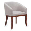  Zuo Serasa 109978 Dining Chair - Grey IMAGE 1