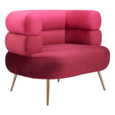  Zuo Arish 109999 Accent Chair - Red IMAGE 1