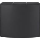  Manufacturer Color_Black -- Meridian Arc Stationary Leather Look Chair IMAGE 5