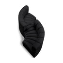 Manufacturer Color_Black -- Meridian Arc Stationary Leather Look Sofa IMAGE 1