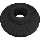  Manufacturer Color_Black -- Meridian Arc Stationary Leather Look Sofa IMAGE 3