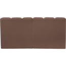  Manufacturer Color_Brown -- Arc 60" Brown Vegan Leather Upholstered 2 pc Modular Sectional IMAGE 6