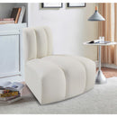 Meridian Arc Cream Vegan Leather Reverse Corner IMAGE 2