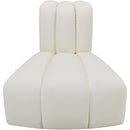 Meridian Arc Cream Vegan Leather Reverse Corner IMAGE 5