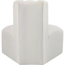 Meridian Arc Cream Vegan Leather Reverse Corner IMAGE 7