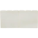 Meridian Arc Cream Vegan Leather 2 pc Modular Sectional IMAGE 6