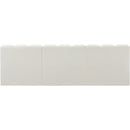 Meridian Arc Cream Vegan Leather 3 pc Modular Sectional IMAGE 6