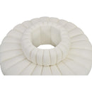  Manufacturer Color_Cream -- Arc 90" Cream Vegan Leather Upholstered 8 pc Modular Sectional IMAGE 5