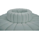  Manufacturer Color_Mint -- Arc 90" Mint Vegan Leather Upholstered 8 pc Modular Sectional IMAGE 4