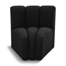  Manufacturer Color_Black -- Meridian Arc Stationary Fabric Chair IMAGE 1