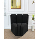 Manufacturer Color_Black -- Meridian Arc Stationary Fabric Chair IMAGE 2