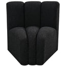  Manufacturer Color_Black -- Meridian Arc Stationary Fabric Chair IMAGE 4