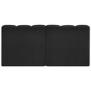  Manufacturer Color_Black -- Meridian Arc Stationary Fabric Sofa IMAGE 3
