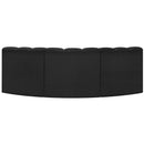  Manufacturer Color_Black -- Meridian Arc Stationary Fabric Sofa IMAGE 3