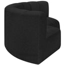  Manufacturer Color_Black -- Meridian Arc Stationary Fabric Sofa IMAGE 6