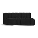  Manufacturer Color_Black -- Meridian Arc Stationary Fabric Sofa IMAGE 1